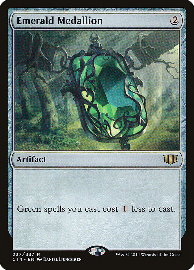 Emerald Medallion [Commander 2014] | Webway Games