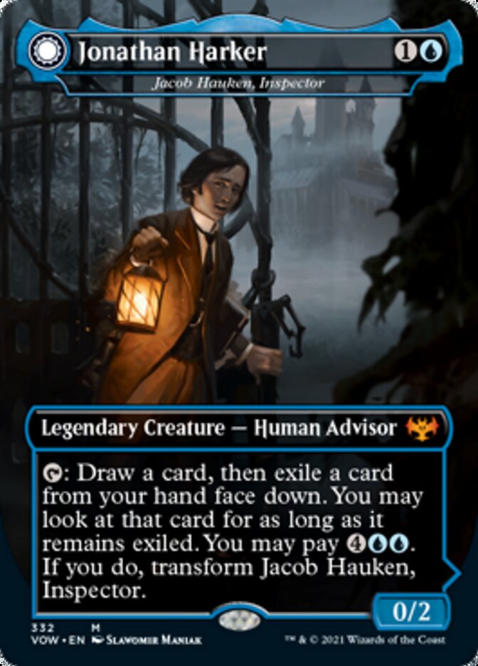 Jacob Hauken, Inspector // Hauken's Insight - Jonathan Harker // Harker's Obsessive Inquiry [Innistrad: Crimson Vow] | Webway Games