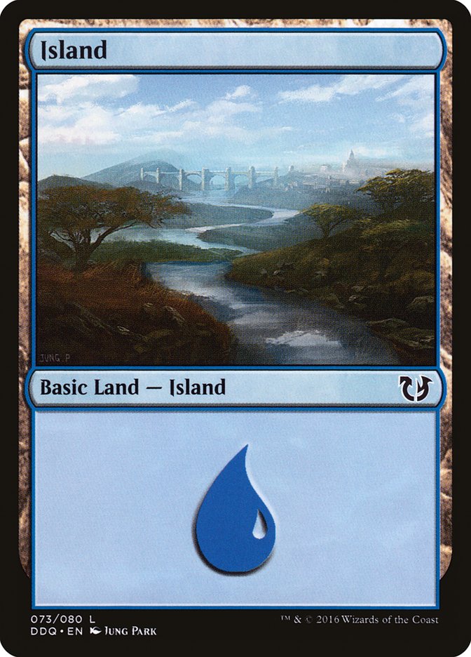 Island (#73) [Duel Decks: Blessed vs. Cursed] | Webway Games