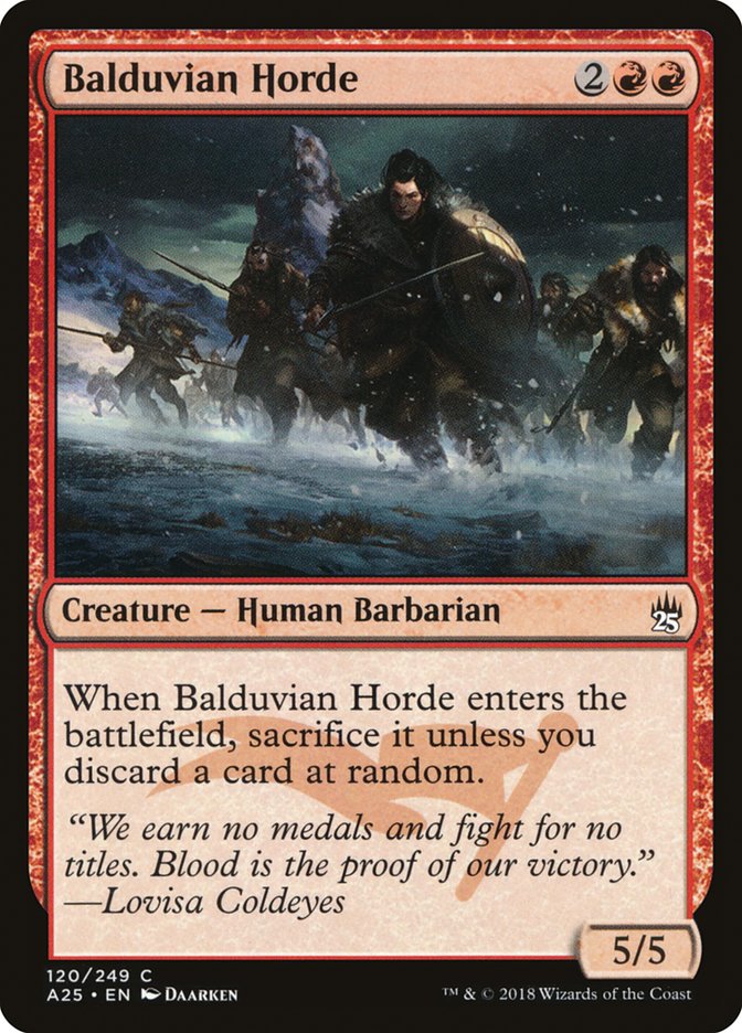 Balduvian Horde [Masters 25] | Webway Games