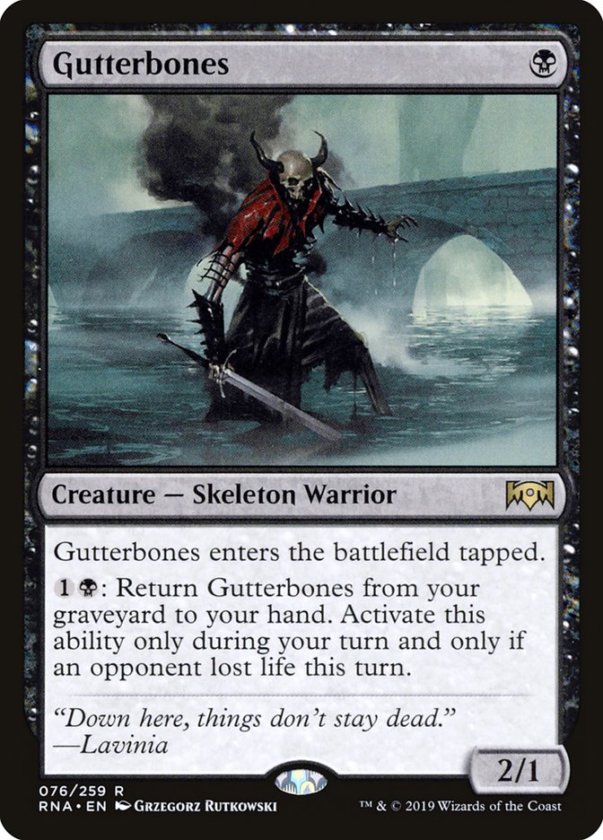 Gutterbones [Ravnica Allegiance] | Webway Games
