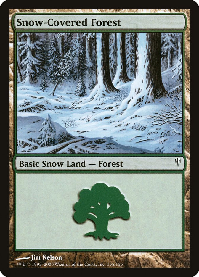 Snow-Covered Forest [Coldsnap] | Webway Games