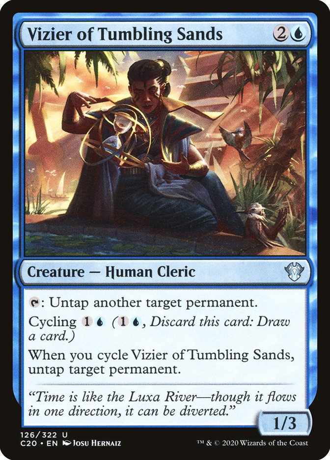 Vizier of Tumbling Sands [Commander 2020] | Webway Games
