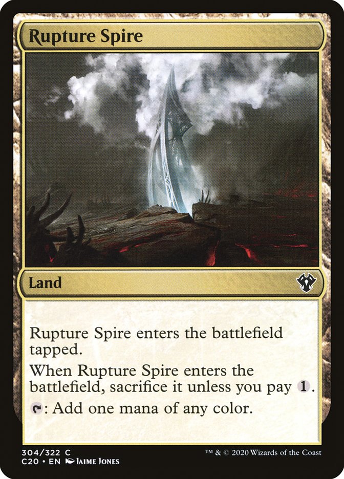 Rupture Spire [Commander 2020] | Webway Games