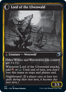 Kessig Naturalist // Lord of the Ulvenwald [Innistrad: Double Feature] | Webway Games