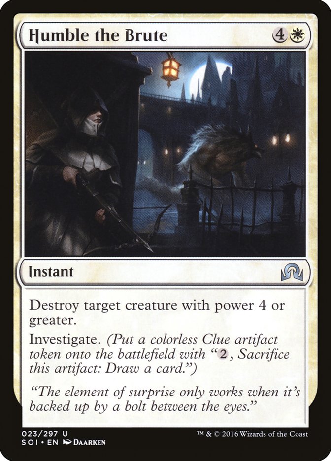 Humble the Brute [Shadows over Innistrad] | Webway Games