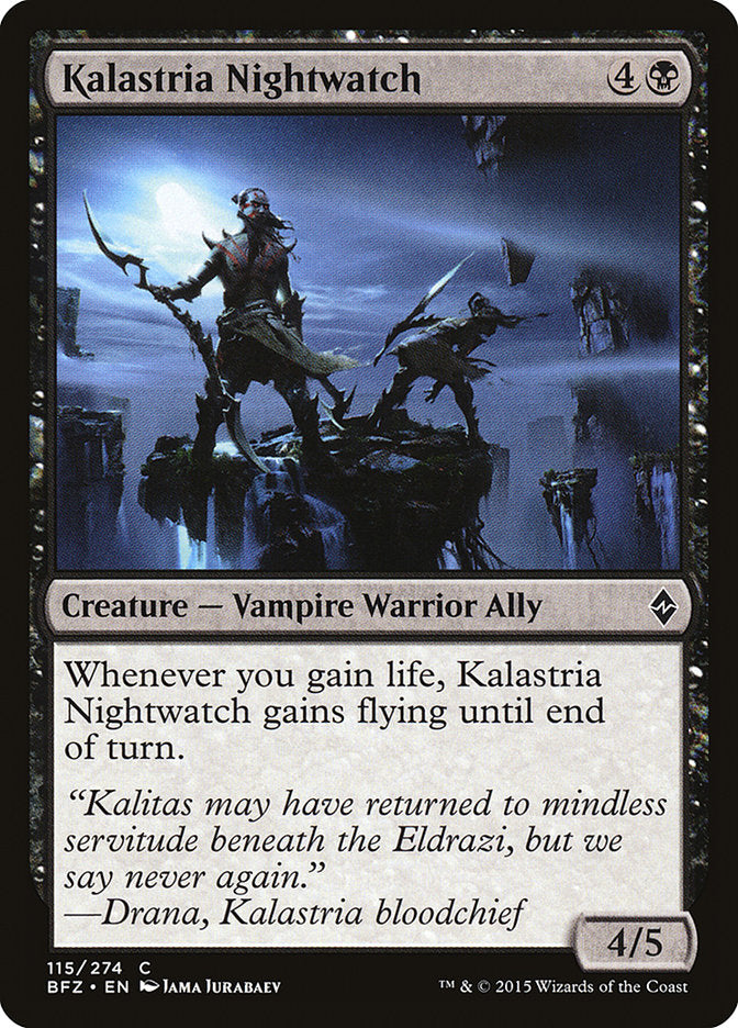 Kalastria Nightwatch [Battle for Zendikar] | Webway Games