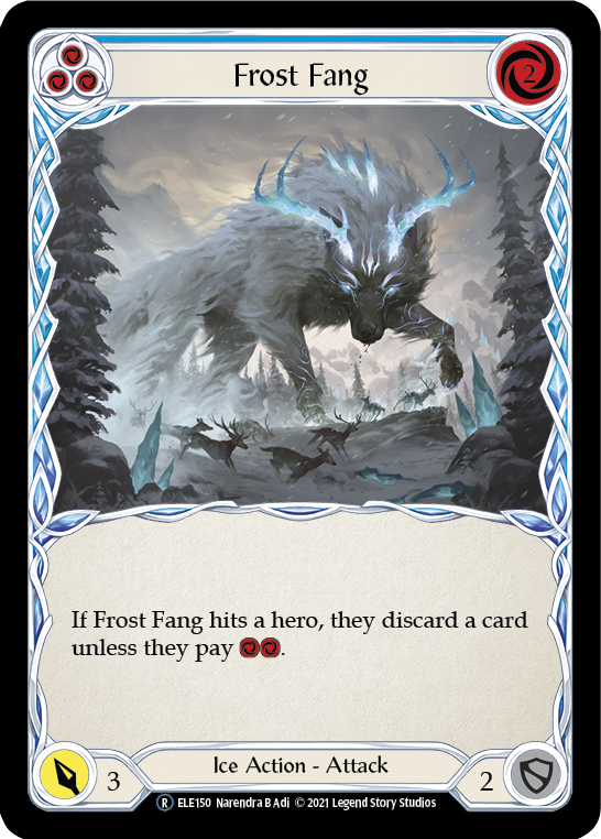Frost Fang (Blue) [U-ELE150] Unlimited Normal | Webway Games
