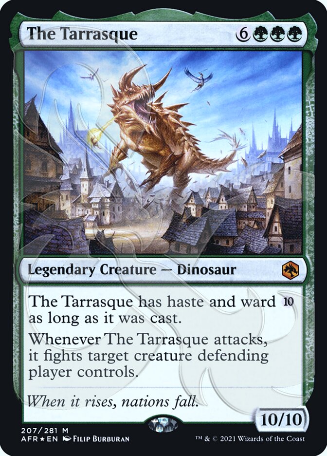 The Tarrasque (Ampersand Promo) [Dungeons & Dragons: Adventures in the Forgotten Realms Promos] | Webway Games