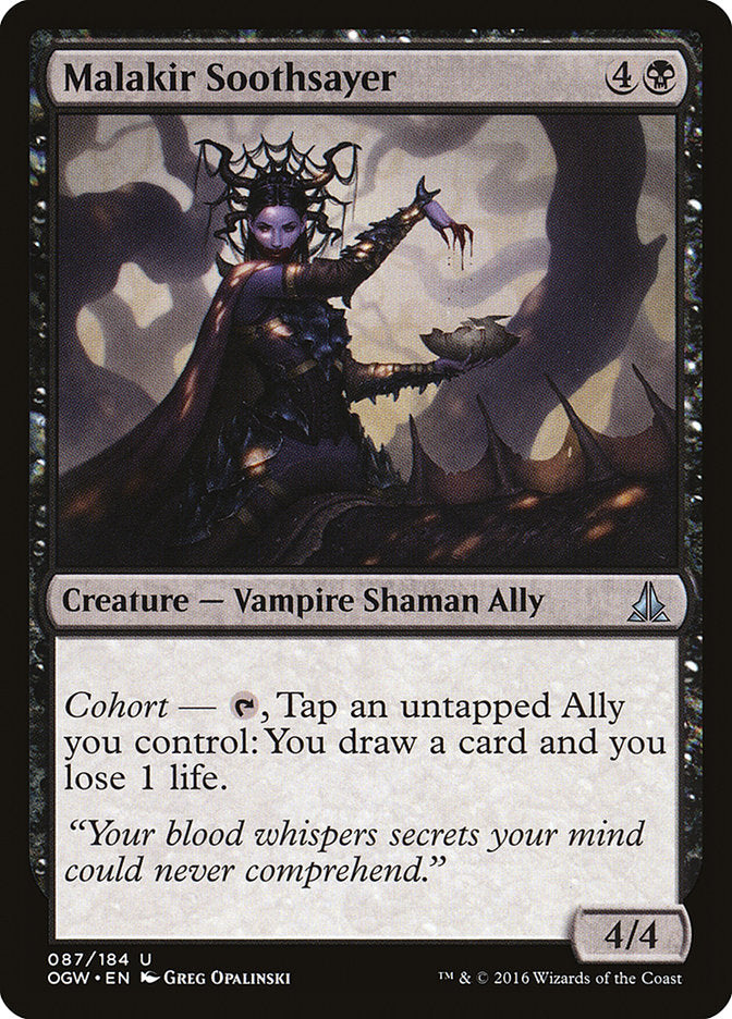 Malakir Soothsayer [Oath of the Gatewatch] | Webway Games