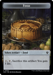 Clue // Food Double-Sided Token [Murders at Karlov Manor Commander Tokens] | Webway Games