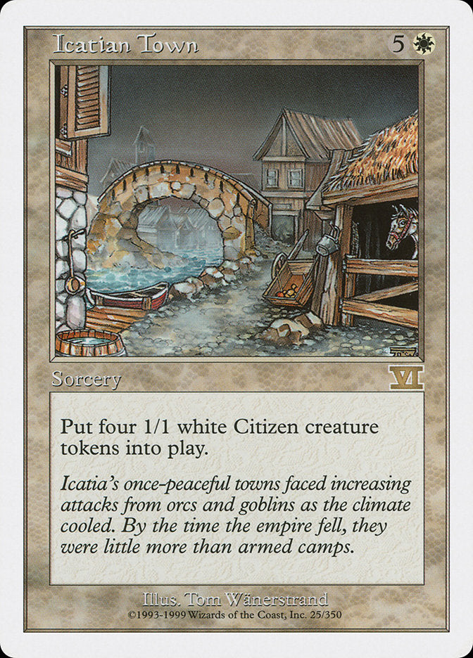 Icatian Town [Classic Sixth Edition] | Webway Games