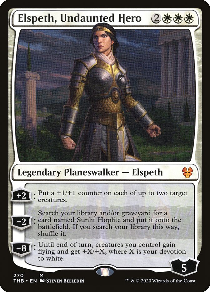 Elspeth, Undaunted Hero [Theros Beyond Death] | Webway Games