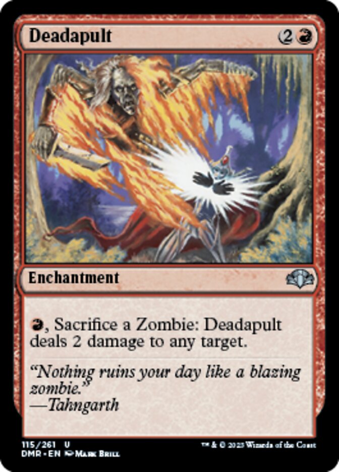Deadapult [Dominaria Remastered] | Webway Games