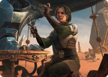 Tocasia, Dig Site Mentor Art Card [The Brothers' War Art Series] | Webway Games
