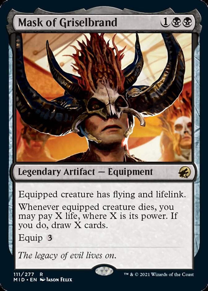 Mask of Griselbrand [Innistrad: Midnight Hunt] | Webway Games