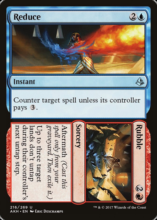 Reduce // Rubble [Amonkhet] | Webway Games