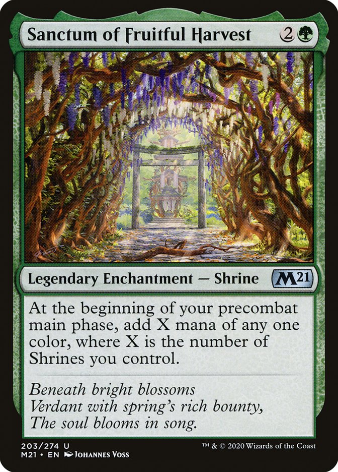 Sanctum of Fruitful Harvest [Core Set 2021] | Webway Games