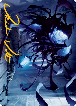 Spectral Adversary Art Card (Gold-Stamped Signature) [Innistrad: Midnight Hunt Art Series] | Webway Games