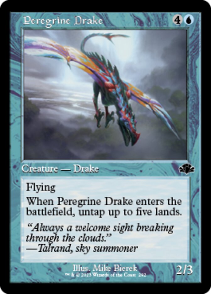 Peregrine Drake (Retro) [Dominaria Remastered] | Webway Games