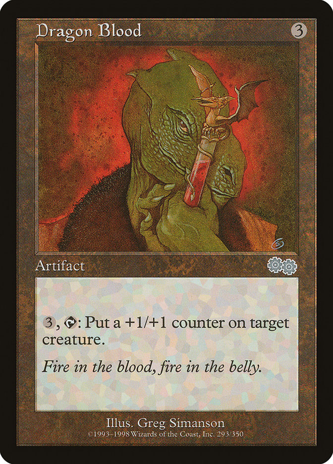 Dragon Blood [Urza's Saga] | Webway Games