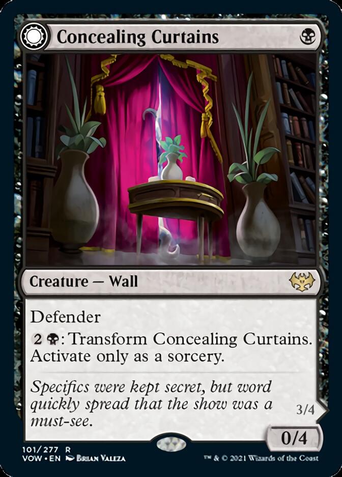 Concealing Curtains // Revealing Eye [Innistrad: Crimson Vow] | Webway Games