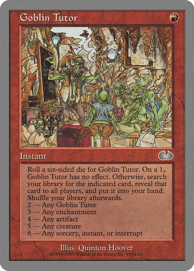 Goblin Tutor [Unglued] | Webway Games
