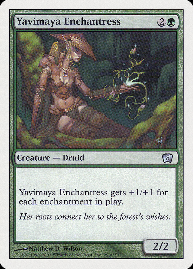 Yavimaya Enchantress [Eighth Edition] | Webway Games
