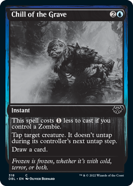 Chill of the Grave [Innistrad: Double Feature] | Webway Games