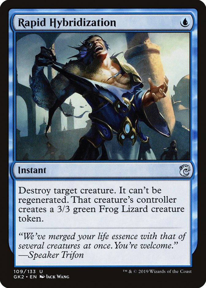 Rapid Hybridization [Ravnica Allegiance Guild Kit] | Webway Games