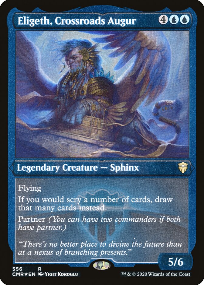 Eligeth, Crossroads Augur [Commander Legends Etched] | Webway Games