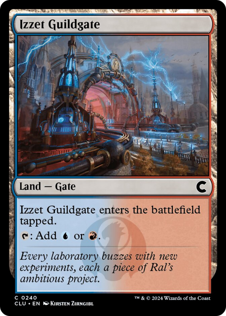 Izzet Guildgate [Ravnica: Clue Edition] | Webway Games