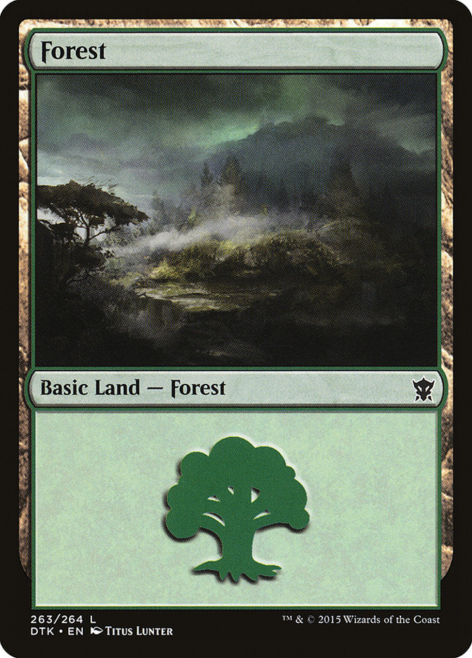 Forest (#263) [Dragons of Tarkir] | Webway Games