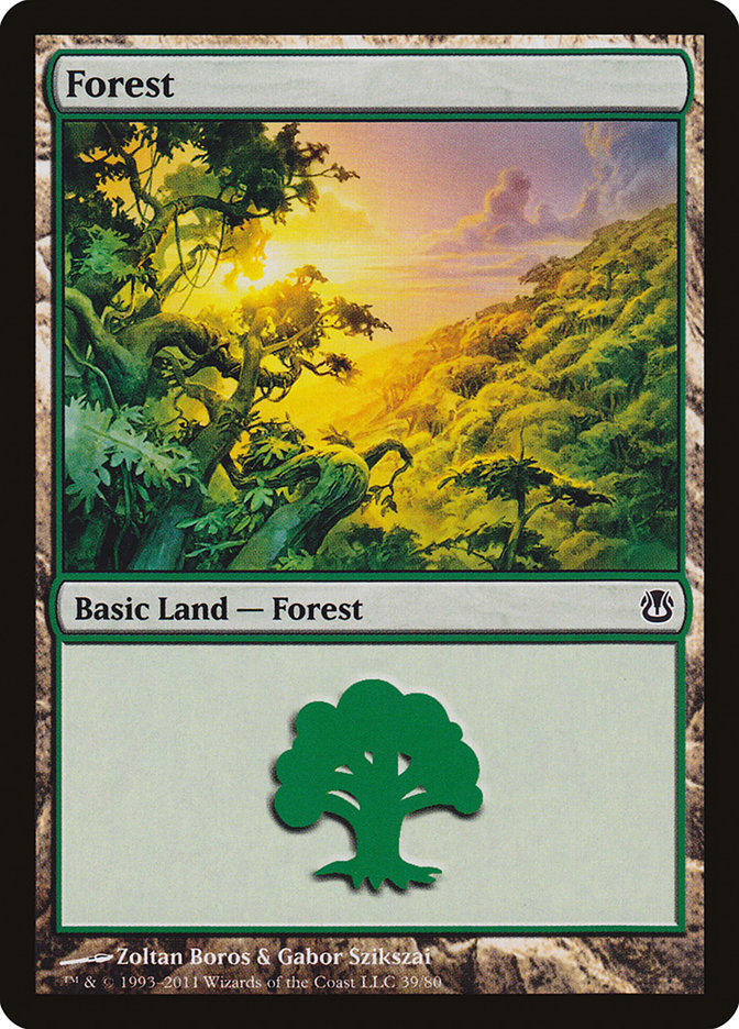 Forest (#39) [Duel Decks: Ajani vs. Nicol Bolas] | Webway Games