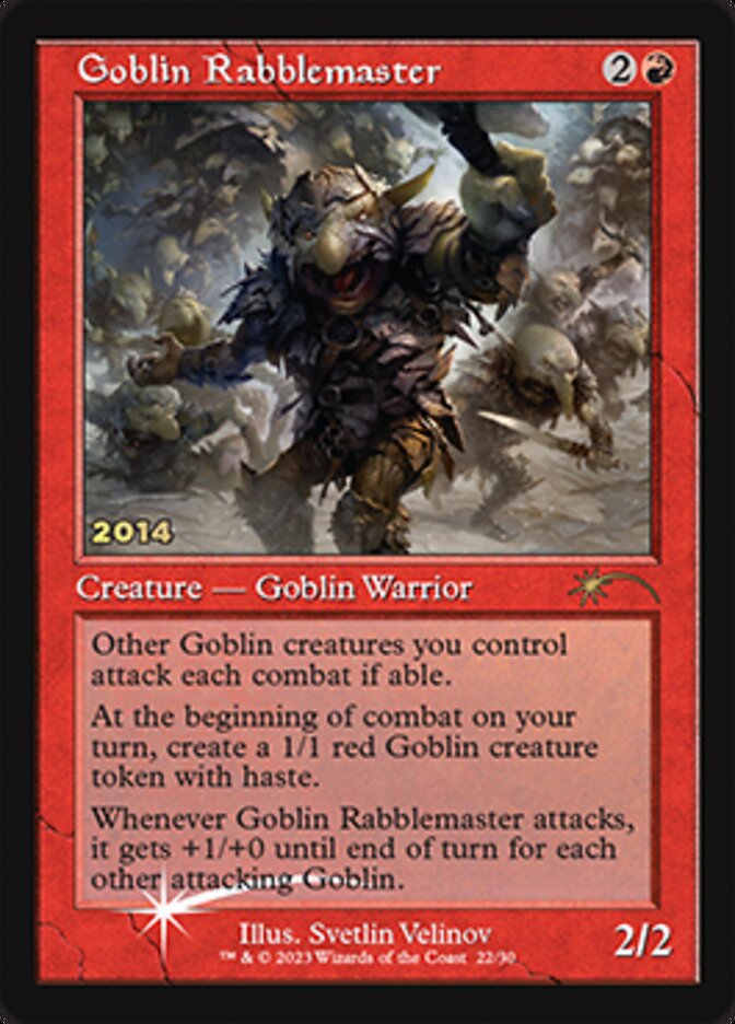 Goblin Rabblemaster [30th Anniversary Promos] | Webway Games