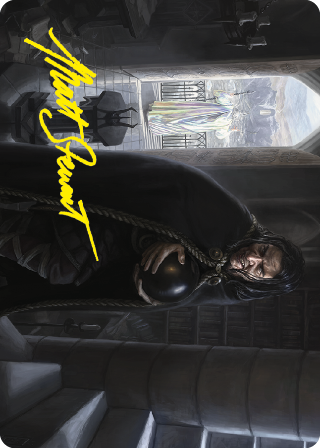 Grima, Saruman's Footman Art Card (Gold-Stamped Signature) [The Lord of the Rings: Tales of Middle-earth Art Series] | Webway Games