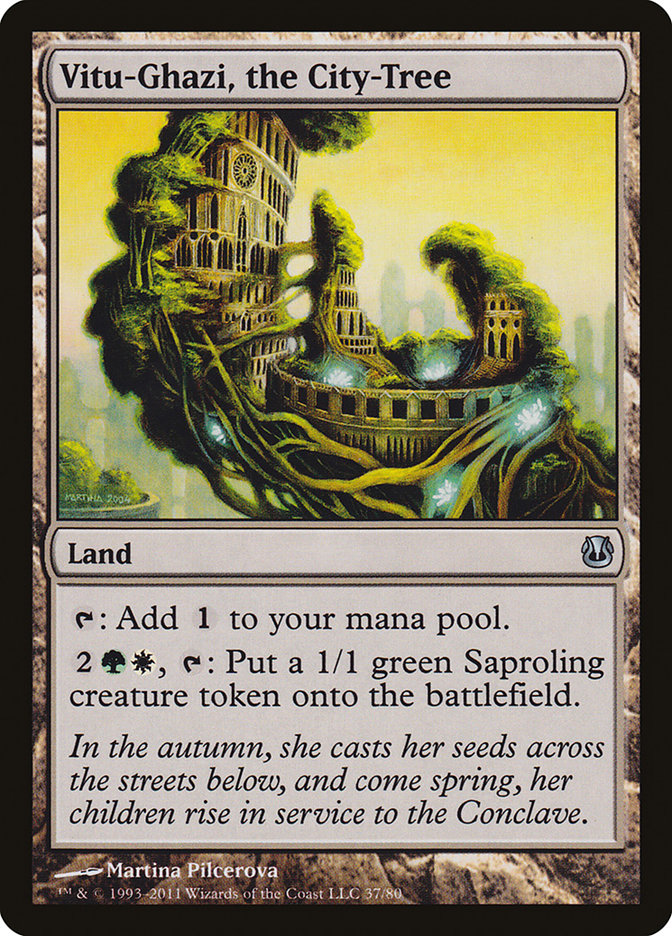 Vitu-Ghazi, the City-Tree [Duel Decks: Ajani vs. Nicol Bolas] | Webway Games