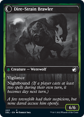 Tireless Hauler // Dire-Strain Brawler [Innistrad: Double Feature] | Webway Games