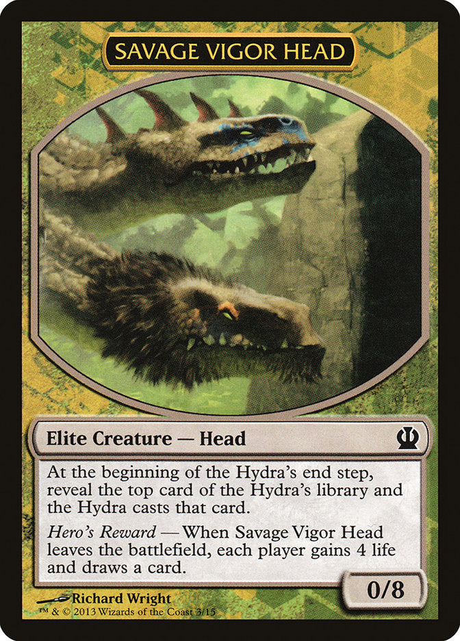 Savage Vigor Head [Hero's Path Promos] | Webway Games