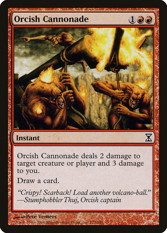 Orcish Cannonade [Time Spiral] | Webway Games