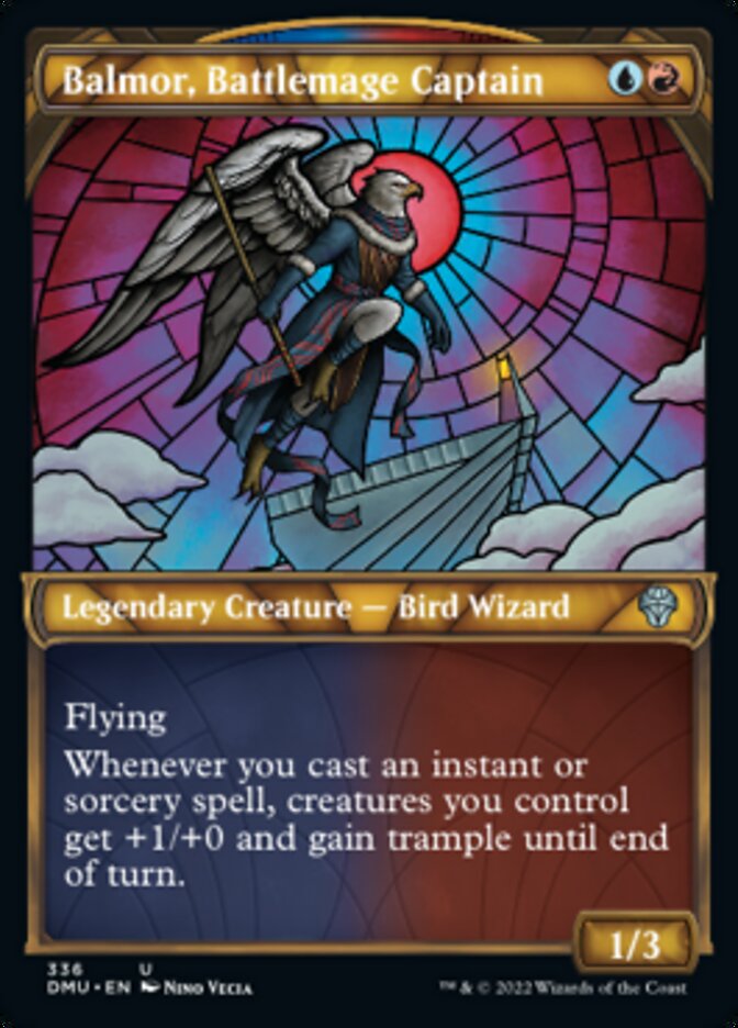 Balmor, Battlemage Captain (Showcase Textured) [Dominaria United] | Webway Games