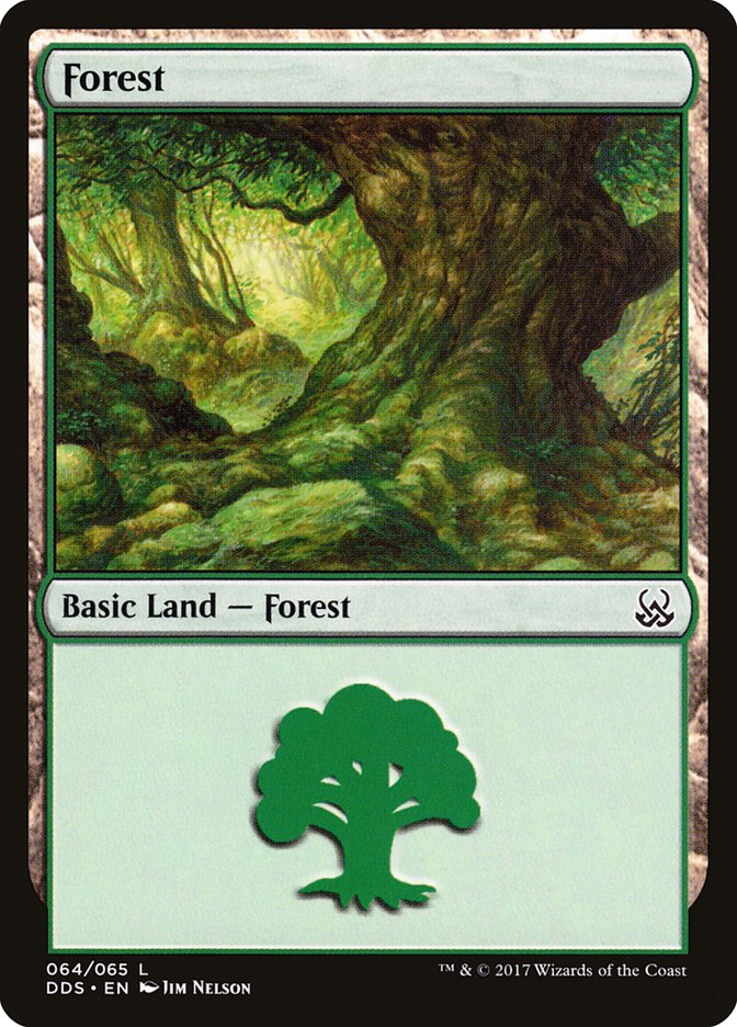 Forest (64) [Duel Decks: Mind vs. Might] | Webway Games