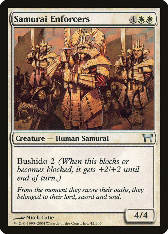 Samurai Enforcers [Champions of Kamigawa] | Webway Games