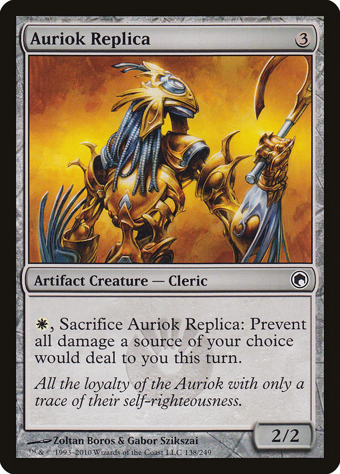 Auriok Replica [Scars of Mirrodin] | Webway Games
