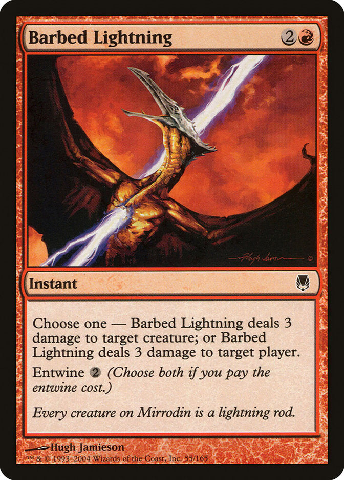 Barbed Lightning [Darksteel] | Webway Games