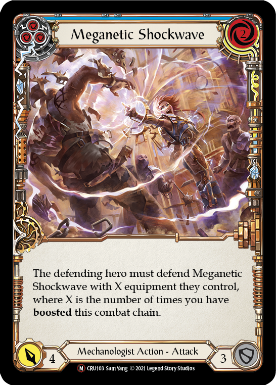 Meganetic Shockwave [CRU103] Unlimited Normal | Webway Games