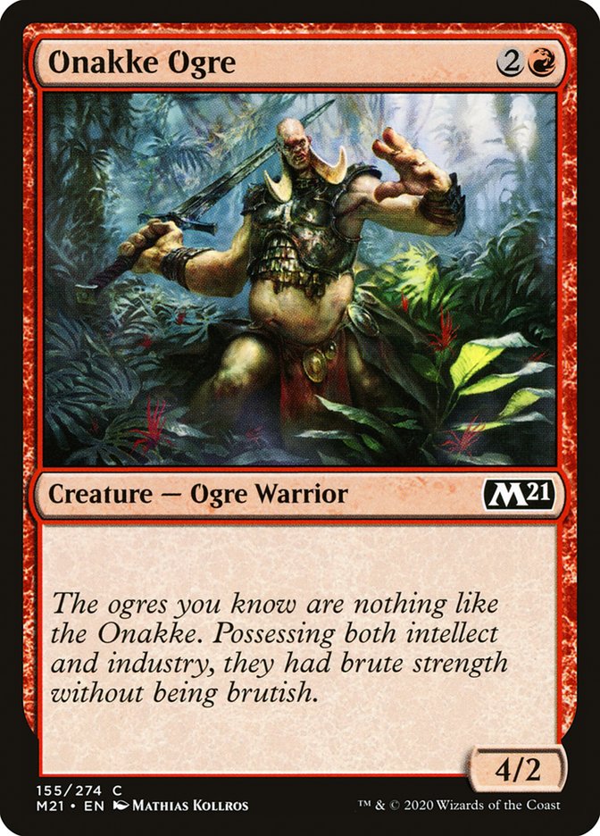 Onakke Ogre [Core Set 2021] | Webway Games