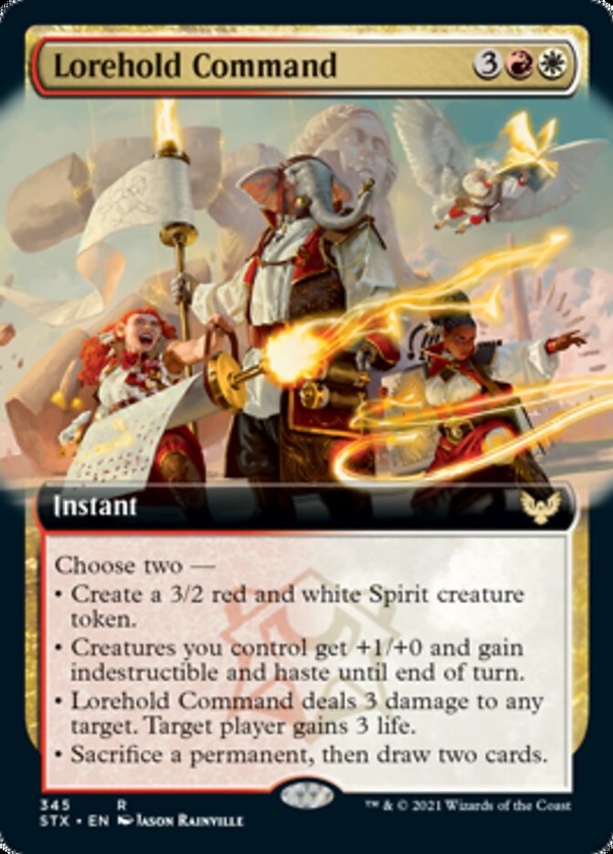 Lorehold Command (Extended) [Strixhaven: School of Mages] | Webway Games