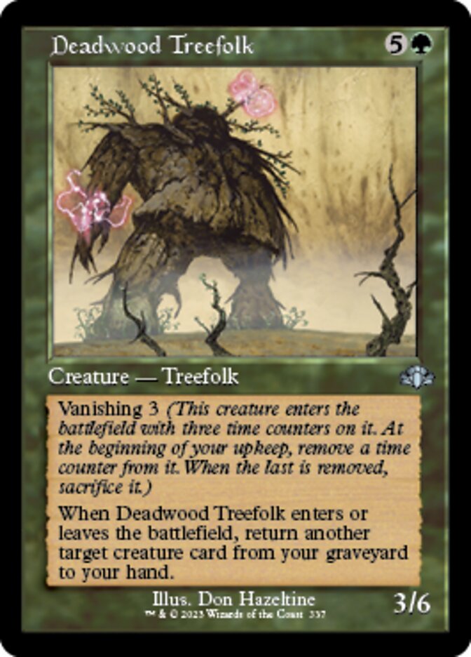 Deadwood Treefolk (Retro) [Dominaria Remastered] | Webway Games
