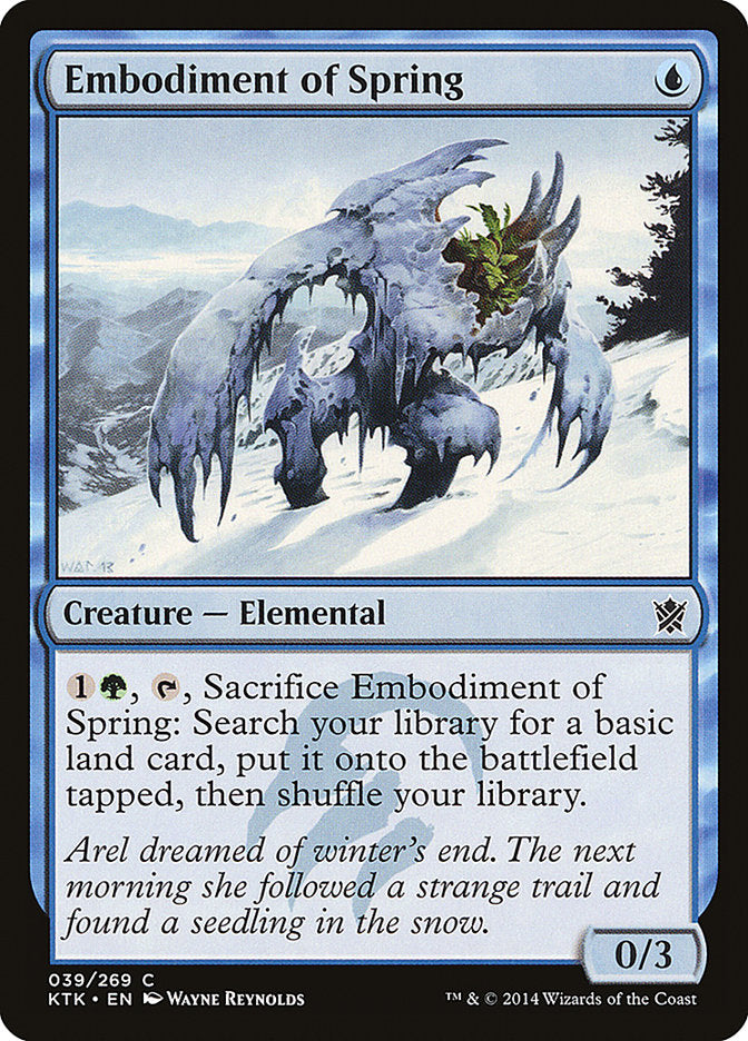 Embodiment of Spring [Khans of Tarkir] | Webway Games
